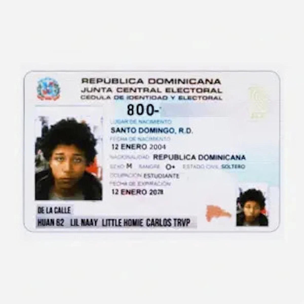 Lil Naay entra al Top 50 de República Dominicana — reporte NVVEX